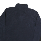 NAUTICA Mens Navy & Black Plain Pullover Jumper Crew Neck Regular XL