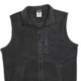 TIMBERLAND Mens Black Fleece Zip Jacket M Outdoor Warm Casual