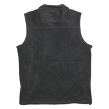 TIMBERLAND Mens Black Fleece Zip Jacket M Outdoor Warm Casual