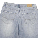 PART Mens Shorts Blue Denim Casual 2XL W36 Cotton Blend Relaxed Fit