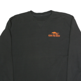 CARHARTT Mens Black Acampo Tree Service Crew Neck 2XL Cotton Sweatshirt