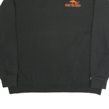 CARHARTT Mens Black Acampo Tree Service Crew Neck 2XL Cotton Sweatshirt