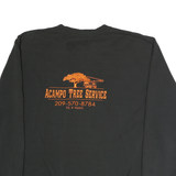 CARHARTT Mens Black Acampo Tree Service Crew Neck 2XL Cotton Sweatshirt