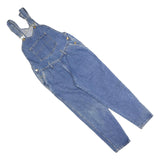 BUFFALO JUNCTION Womens Blue Denim Dungarees Loose Cotton Blend S W30 L26 Casual