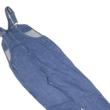 BUFFALO JUNCTION Womens Blue Denim Dungarees Loose Cotton Blend S W30 L26 Casual