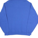 JERZEES Mens Blue Hawkins Middle School A.V. Club Pullover Hoodie M Cotton Blend