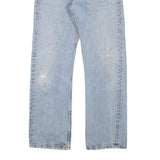 LEVI'S 501 Mens Jeans Blue Regular Straight Denim Light W29 L30 Classic Fit