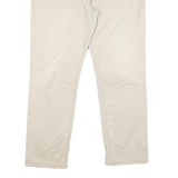 LEVI'S Mens Cotton Blend Beige Classic Straight Trousers W36 L27 Casual Comfort