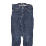 LEVI'S Womens Slim Blue Denim Skinny Jeans W27 L30 Classic Cotton Blend Zip