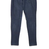 LEVI'S Womens Slim Blue Denim Skinny Jeans W27 L30 Classic Cotton Blend Zip