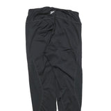 REEBOK Womens Joggers Black M W26 L27 Polyester Blend Slim Tapered Fit