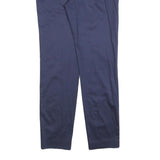 HUGO BOSS Womens Navy Blue Slim Zip Trousers W28 L30 Tailored Classic Fit