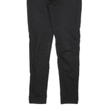 LEVI'S 711 Womens Slim Black Denim Raw W27 L30 Stretch Slim Fit Jeans