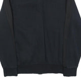 PUMA Mens Black Zip Jacket S Cotton Blend Plain Sportswear Casual Tracksuit