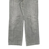 MEMORY SPECIAL Mens Regular Fit Straight Grey Denim Cotton Blend W34 L30 Casual