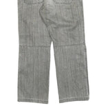 MEMORY SPECIAL Mens Regular Fit Straight Grey Denim Cotton Blend W34 L30 Casual