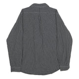 RALPH LAUREN Mens Black White Check Shirt XL Long Sleeve Button Cotton