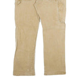 DICKIES Mens Regular Fit Beige Denim Jeans W40 L32 Workwear Durable Cotton Blend