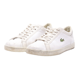 LACOSTE Sneaker Trainers White Leather Womens UK 6