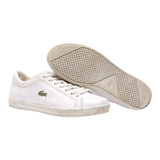 LACOSTE Sneaker Trainers White Leather Womens UK 6