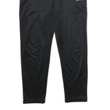 LOTTO Mens Joggers Black Slim Tapered 2XL W30 L28 Sportswear Bottoms
