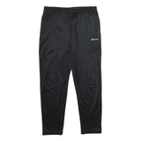 LOTTO Mens Joggers Black Slim Tapered 2XL W30 L28 Sportswear Bottoms