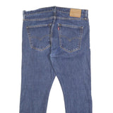 LEVI'S 512 Big E Mens Blue Slim Skinny Denim Medium W36 L27 Zip Cotton Blend