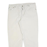 CARHARTT Mens Relaxed White Cotton Blend Zip Trousers W40 L32 Casual Workwear