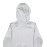 ADIDAS Mens Grey Felician University Womens Soccer Hoodie S Polyester Blend