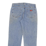 DICKIES Mens Jeans Blue Regular Straight Denim Medium W32 L29 Classic Fit