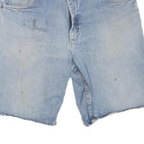 WRANGLER Mens Denim Blue Casual Shorts M W32 Cotton Blend Light Wash