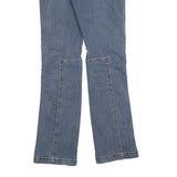 UNGUAU RADICAL Womens Slim Blue Denim Jeans W28 L32 Stylish Cotton Blend Zip