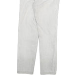 LEVI'S Womens Jeans White Slim Skinny Denim W27 L30 Button Closure Classic Fit