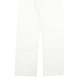LEVI'S 501 Womens Jeans White Regular Straight Denim W24 L25 Classic Cotton