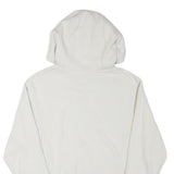NIKE Mens White Pullover Hoodie XS Cotton Blend Casual Sportswear