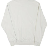 NIKE Mens White Pullover Hoodie XS Cotton Blend Casual Sportswear