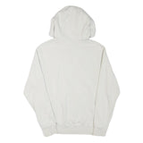 NIKE Mens White Pullover Hoodie XS Cotton Blend Casual Sportswear