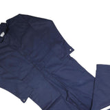 OFFICAL WORKWEAR Mens Navy Blue Cotton Blend Dungarees L W40 L30 Workwear