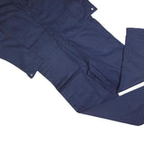 OFFICAL WORKWEAR Mens Navy Blue Cotton Blend Dungarees L W40 L30 Workwear