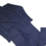 OFFICAL WORKWEAR Mens Navy Blue Cotton Blend Dungarees L W40 L30 Workwear