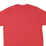 Mens Red Ohio State Graphic T-Shirt XL Short Sleeve Crew Neck Cotton Blend