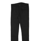 CARHARTT Mens Jeans Black Slim Skinny Denim W30 L32 Zip Cotton Blend