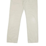 LEVI'S Womens Cotton Blend Beige Regular Fit Straight Leg Trousers W30 L28