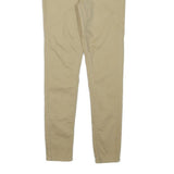 LEVI'S Womens Cotton Blend Beige Slim Skinny Trousers W26 L26 Stretch Casual