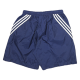 ADIDAS Mens Shorts Navy Blue Sports Casual L W28 Polyester Three Stripe