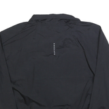 NIKE RUNNING Womens Black Running Jacket M Polyester Zip Lightweight Sport