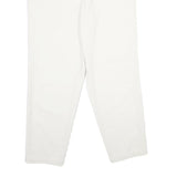 DOCKERS Womens Cotton White Classic Straight Trousers Closure Zip Size W28 L28