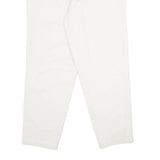 DOCKERS Womens Cotton White Classic Straight Trousers Closure Zip Size W28 L28