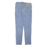 LEVI'S Womens Jeans Blue Slim Skinny Denim Medium W24 L26 Classic Zip Pockets