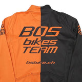 CASTELLI Mens Orange & Black Team Cycling Jersey Long Sleeve Crew Neck M